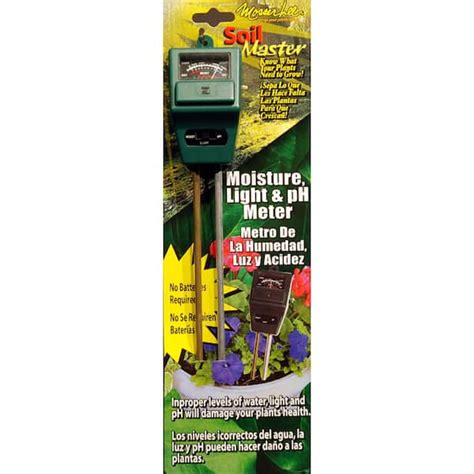 Soil Master ML1240 Light, pH and Moisture Meter 